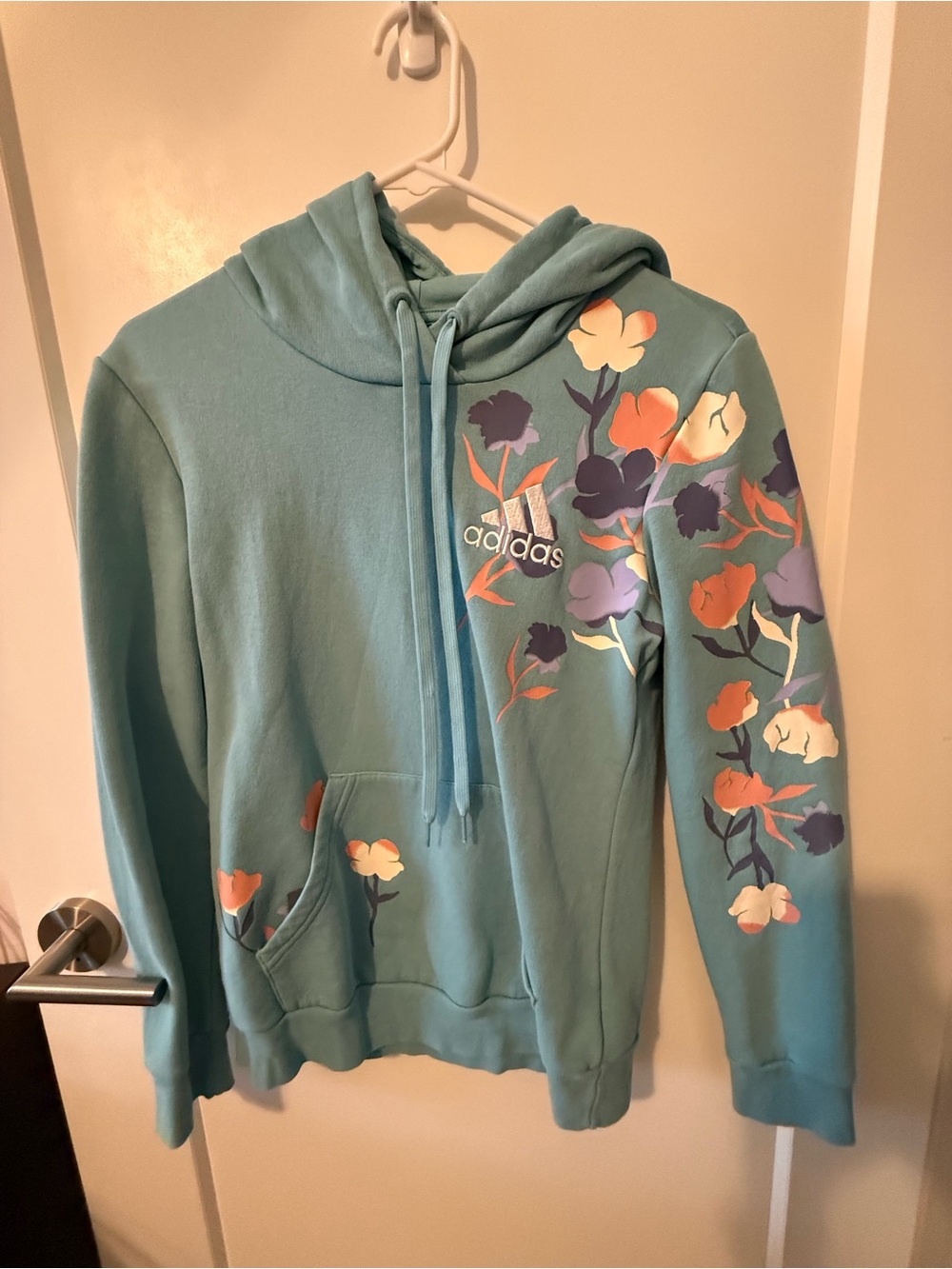 adidas Floral Crewneck Hoodie Sweater